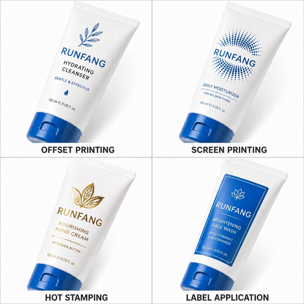 custom cosmetic tube printing