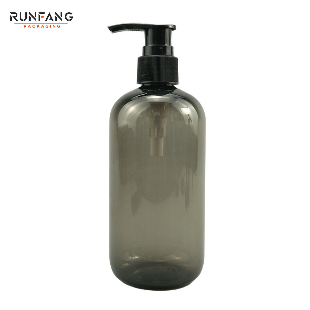 Botella vacía de PET de 300 ml / 10 onzas líquidas con tapa para el cabezal del dosificador.